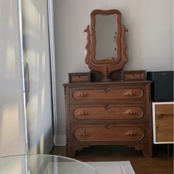 Antique Walnut Dresser