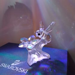 SWAROVSKI CRYSTAL Bee On Flower