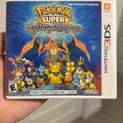 Pokemon Super Mystery Dungeon (Case and Cartridge)
