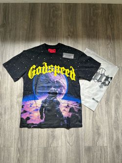 Sizes S, M | Godspeed Astronaut Space graphic tee