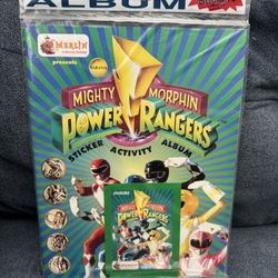 Power Ranger Sticker Album
