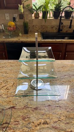 Glass Dessert Stands