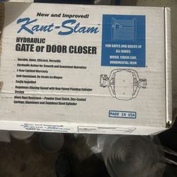 Kant Slam Hydraulic Gate Closer