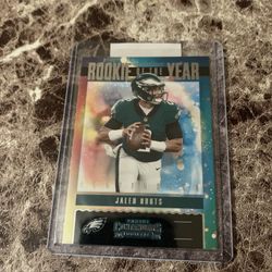 Hurts Rookie With Case 