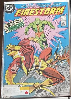 THE FURY OF FIRESTORM # 58 1987 DC COMICS (1ST APPEARANCE OF THE PARASITE!)