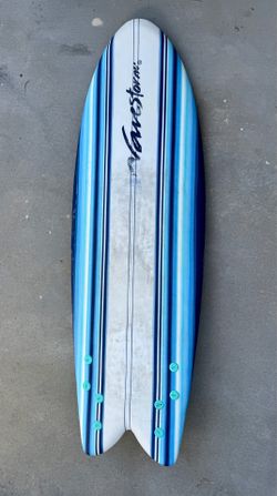 Wavestorm 5’8” Retro Fish quad