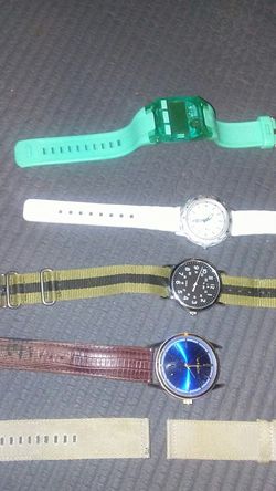 Timex ,Casino,Nixon, Van Heusen watches