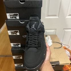 Jordan 4 Black Cat Men And Gs Sizes Available! All Shoes Come With Store Receipt!