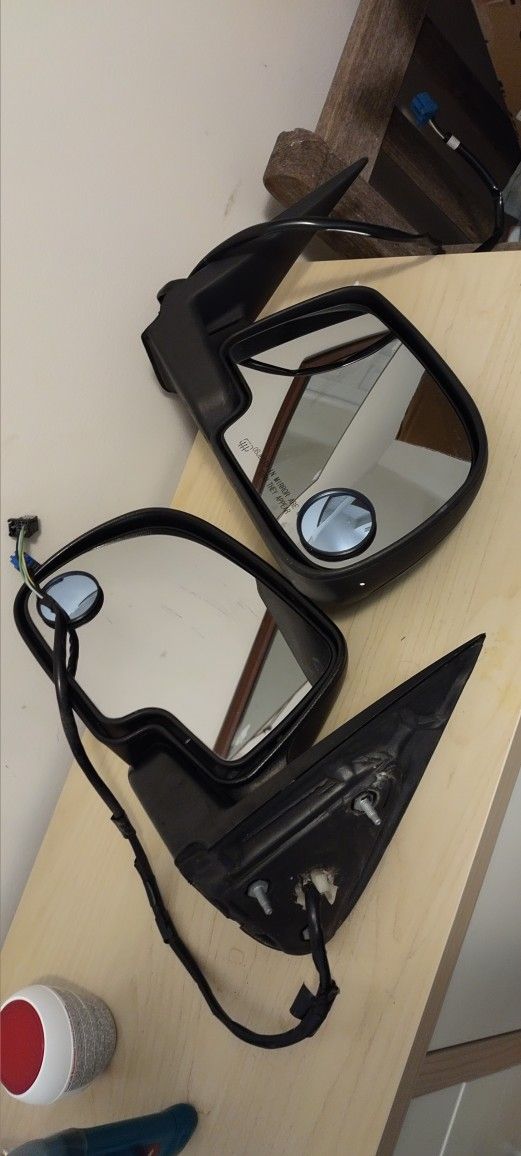 Pair Power Heated Tow Mirrors for 03-06 Chevy Silverado Suburban 1(contact info removed) 3500