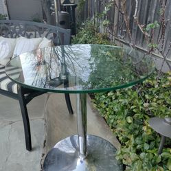 2 Glass Bar Table Scandinavian Designs