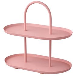 IKEA SOMMARÖGA Serving Stand Two Tier Pink