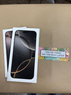 🚀 Unlocked  iPhone 16 Pro– Only $5 DOWN, Finance Your Upgrade Today! 💥