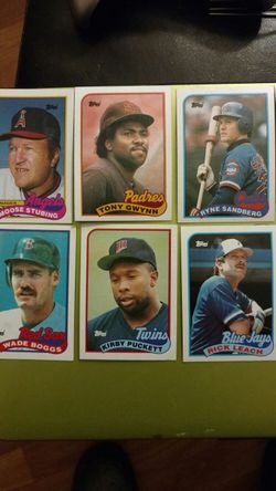 Baseball cards