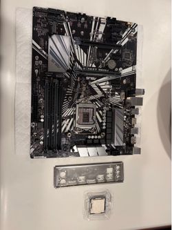 ASUS Prime Z390-P Motherboard & Intel i7-9700K CPU
