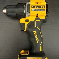 Dewalt New Drill Driver Atomic Brushless 20v
