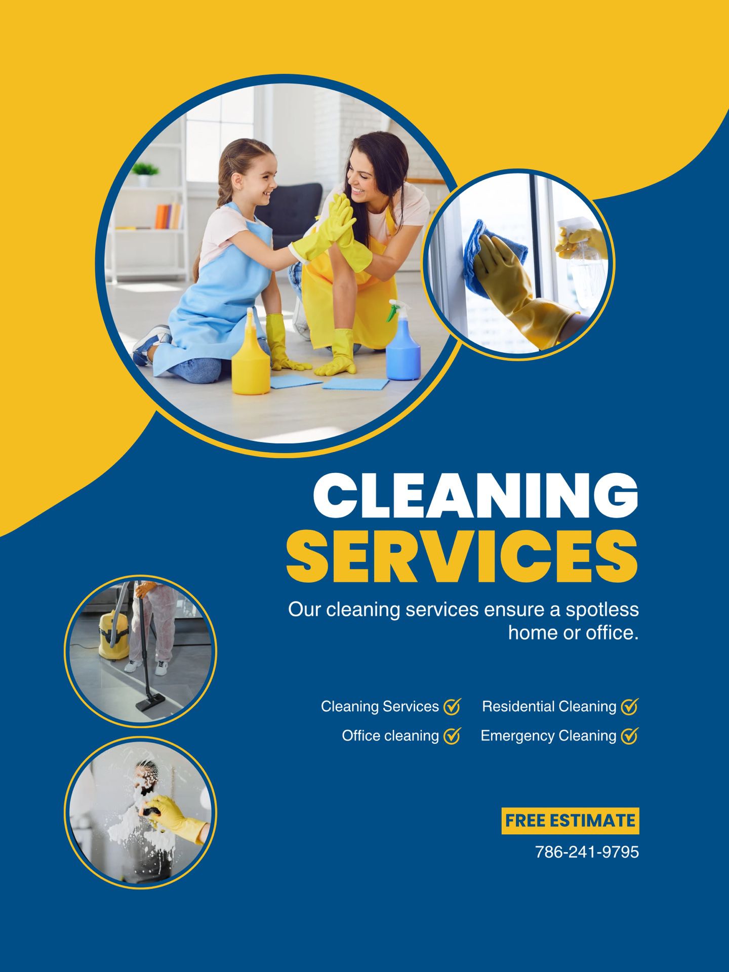 CLEANING SERVICE/SERVICIO DE LIMPIEZA