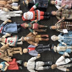 18 American Spirit Collection Doll Figure Plush Babe Ruth Amelia Santa Witch George Martha Washington 