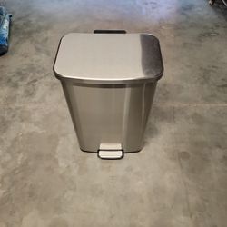 13.2gal Stainless Steel Garbage Can
