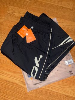 YoungLA foundation track pants black nwt size large