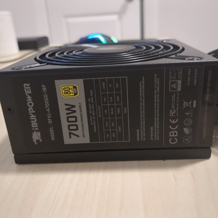 iBuyPower 700w 80PLUS GOLD認証 SFX-L電源ユニット IBUYPOWER 700W SFX PSU modular for Sale in Hillsboro, OR