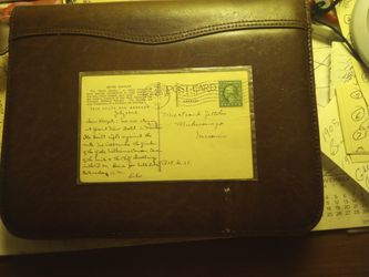 One Cent George Washington Stamp Post Mark 1915