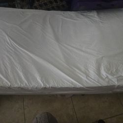 Twin Frame and Mattress