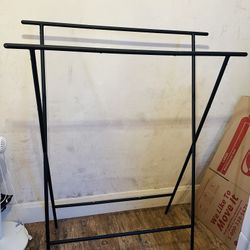 Clothes Rack, Double Rod Clothing Rack - $10 / Moving Sale