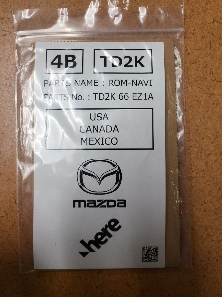Navigation SD Card For Mazda