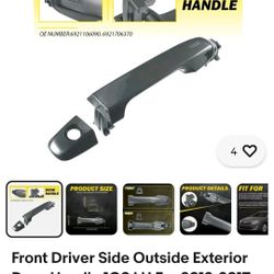 Driver Side Door Handle 