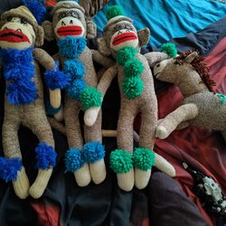 Vintage Sock Monkeys 