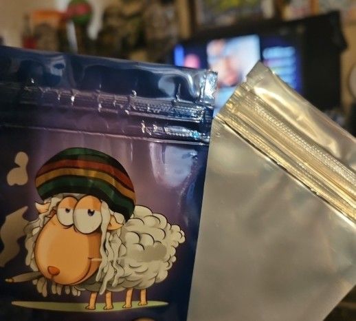 25 8th / Quarter Ziplock Herb Bags Weed Accessories