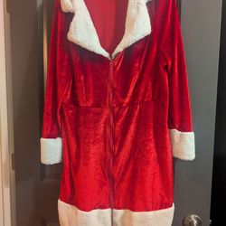 Women's Santa Dress/Jacket XL