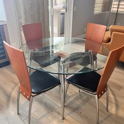 Dining Table 48 Inches  & 6 Chairs 