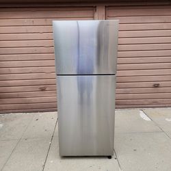 🔥3MONTHS WARRANTY 28X29X67 SAMSUNG FRIDGE 18CUFT SILVER