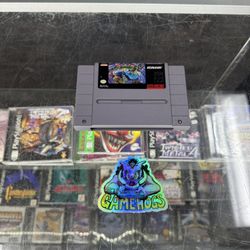 Teenage Mutant Ninja Turtles In Time SNES $55 Gamehogs 11am-7pm