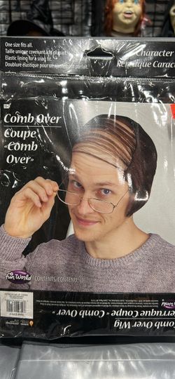 Comb Over Costume Wig