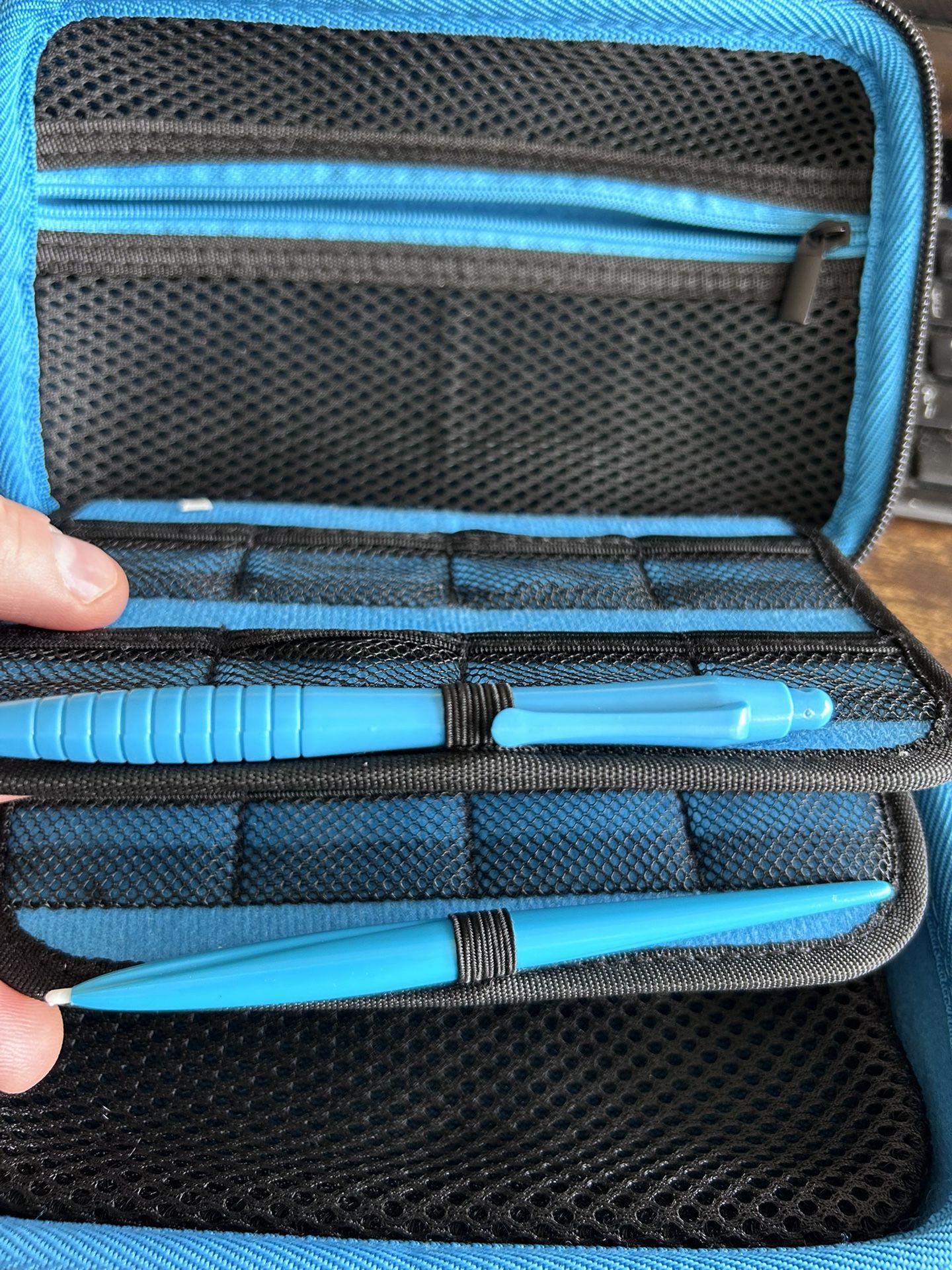 Black & Blue Case For Nintendo DS/3DS Systems