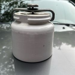 Antique Stoneware Ball Mill Grinding Jar