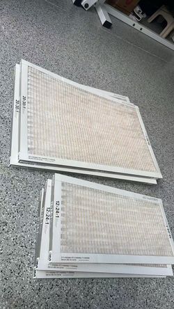 3M Furnace Air Filters – 20x30x1 and 12x24x1