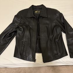 Genuine Leather Women Jacket Like New 