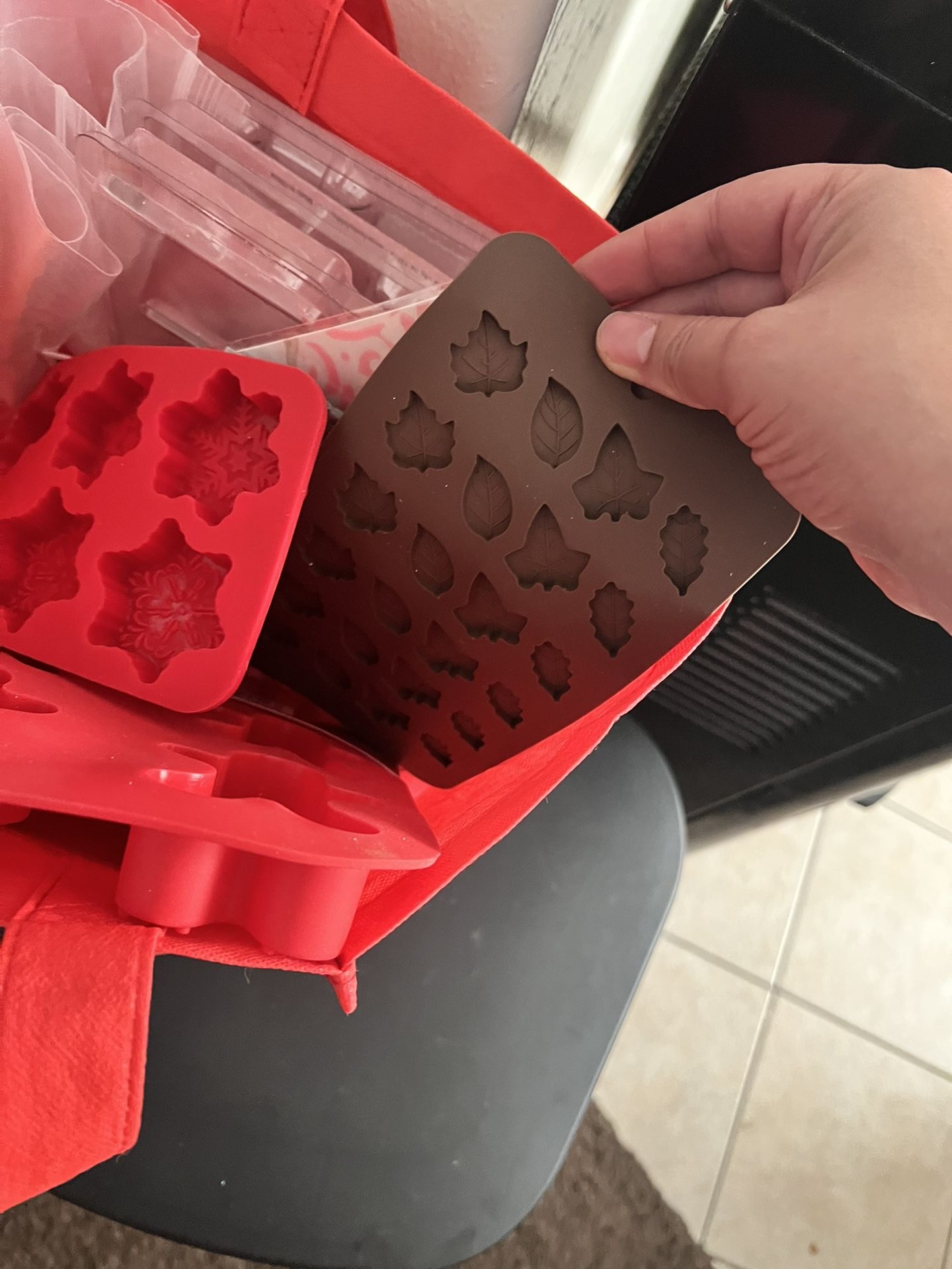 Molds for popsicles or cakes No Holds 
