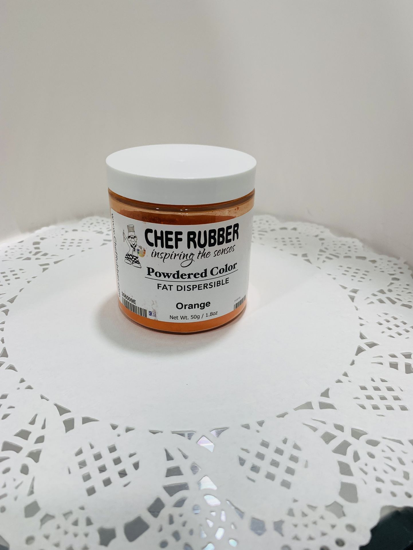 Powdered Food Color Orange 1.8 oz