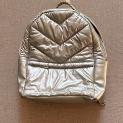 Athleta backpack Silver