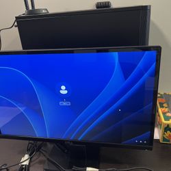 pc gaming + dell monitor 21.5" windows 11 pro