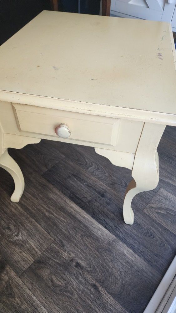 Yellow End Table FREE