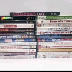 Lot Of 25 New & Sealed Comedy Drama DVD Movies 