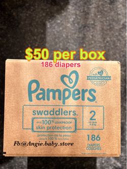 Pampers Swaddlers size 2