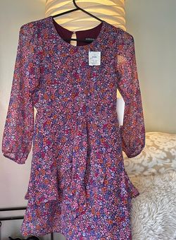 Girls Floral Dress (Large)