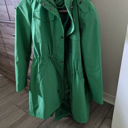 Bagatelle Sport Hooded Rain Jacket Size M Waterproof Women Coat 