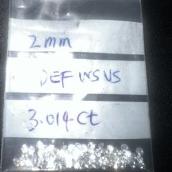 Roughly Over 2 Carats Lab Grown Diamonds